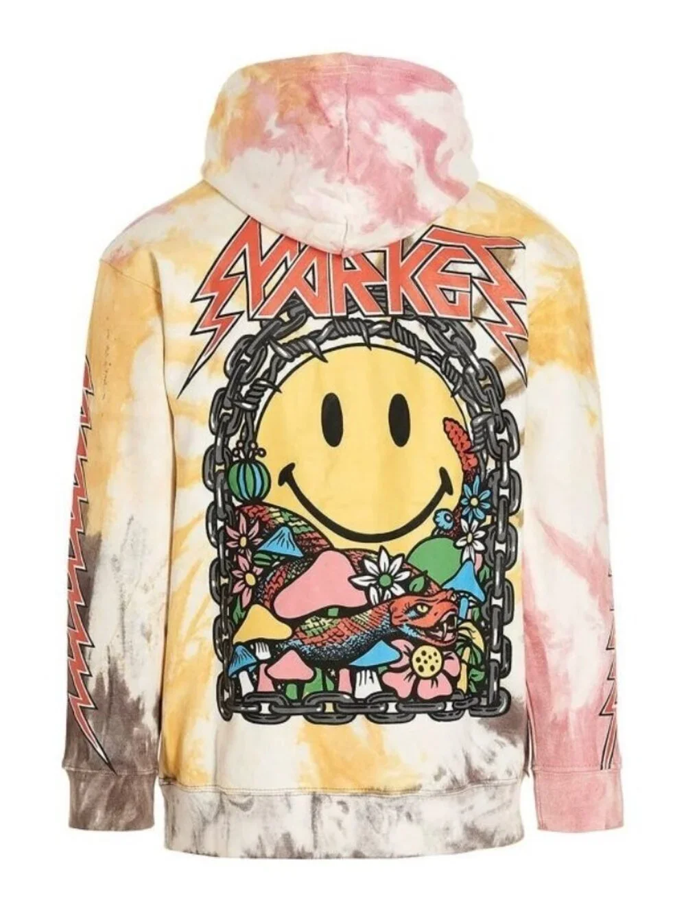 MARKET IRON MARKET TIE-DYE HOODIE Sweatshirt Size: XL NWT